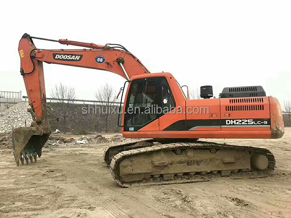used excavator doosan dh225 on sale /low working hours used doosan dh225 in china Shanghai
