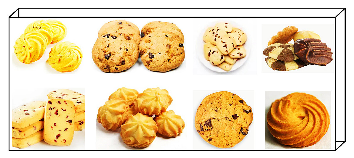Gas Tunnel Oven 1000MM Width Large Scale Industrial Baking Equipment Tunnel Oven For Cookie Biscuit Cake Bread