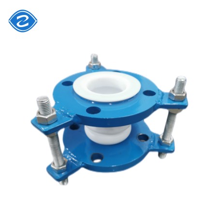 DN32 DN3000mm Expansion Flexible Bellows For Exhaust Fully Lined Tetrafluoro Compensator Water Handling