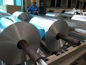 China 7 Micron Thickness Industrial Aluminum Foil Kichen Use Alloy 3102 wholesale