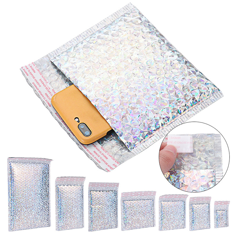 8.5 x 12 halloween colorful cute compostable bubble mailers bats pattern custom poly bubble mailer bags envelope
