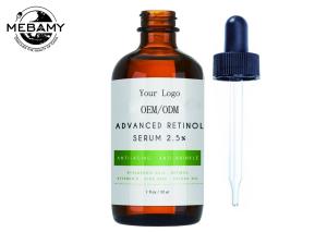 China 60ml Organic Retinol Serum 2.5% With Hyaluronic Acid &amp; Vitamin E For Face wholesale