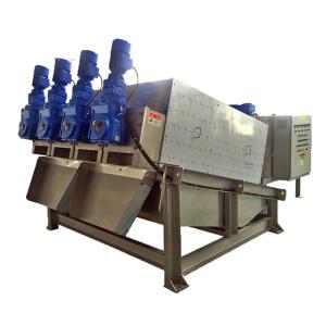 China Domestic Wastewater Treatment Machine Automatic Screw Press Dewatering Machine wholesale