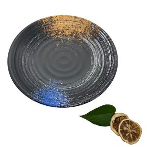 China Black Personalized Camping Melamine Dinnerware Japanese And Korean Style wholesale