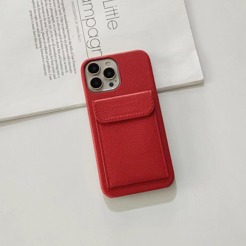 PU Leather Wallet Bag Phone Case for iPhone 1112 13 14 Pro Max Plus Newest Design