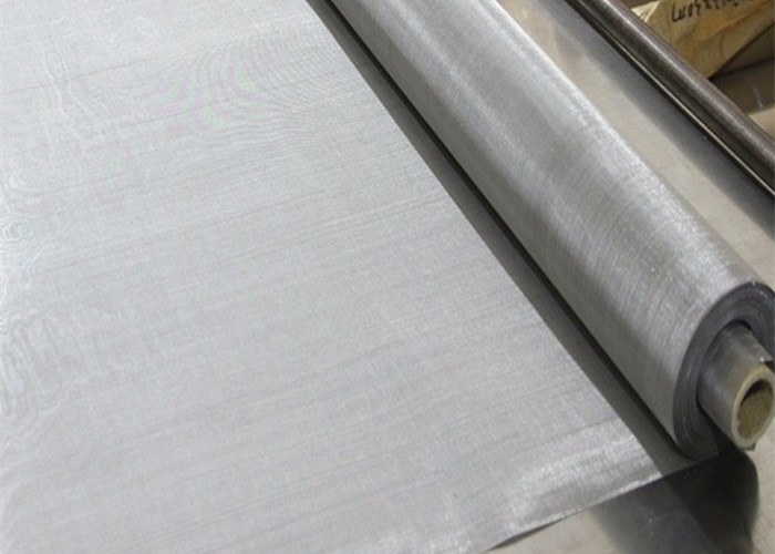 Nichrome Woven Wire Mesh , Fine Woven Mesh 1400 Degree Heat Resistance