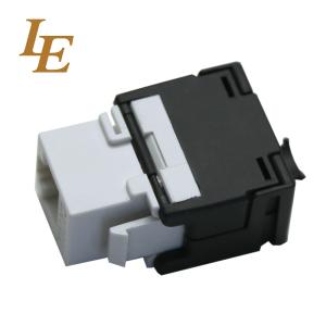 China LE K050 180 Degree Unshielded Rj45 Cat6 Keystone 8P8C Toolless wholesale