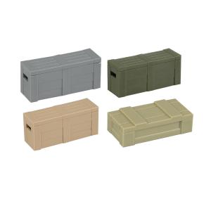 China WW2 military war scene model accessories soldier weapon treatment material box building blocks wholesale