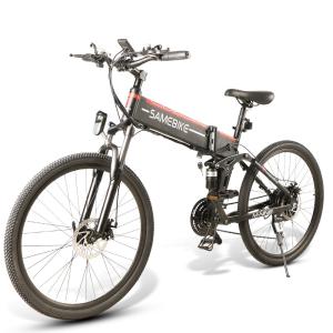 China Folding Full Suspension 40km Mountain Electric Bicycle wholesale
