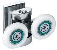 China Heavy Duty Sliding Glass Door Rollers Shower Door Wheels 25mm wholesale