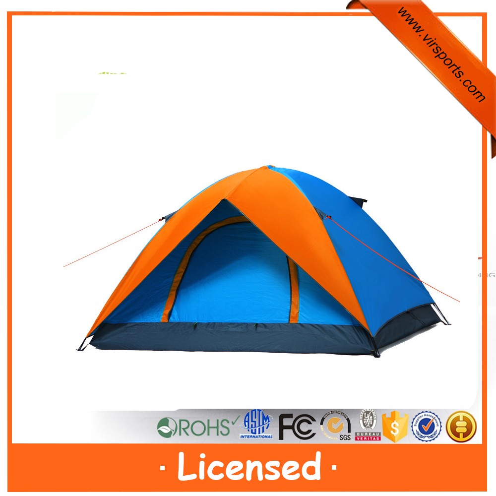 high quality new style hot selling Automatic steel Pole Material and 2 Person Tent pop up bed camping tent