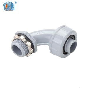 China Liquid Tight Nm 90 Degree PVC Conduit Connector IP 68 wholesale