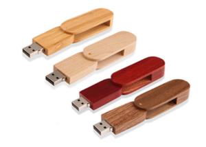 China Custom Wooden Pendrive 16GB Flash Drive Rectangle 4GB USB Stick With Logo wholesale