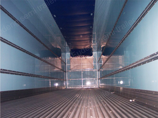 45 Ft / 40 Ft Refrigerated Cargo Trailer For Food Storage Max Payload 30 Ton