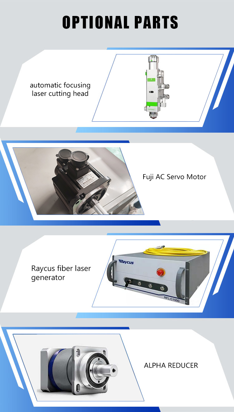 Fiber Laser Cutting Machine 3015 1000W-12000W 100m/Min