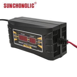 China 110v AGM GEL Battery Charger 12v 6a Lead Acid Car Battery Charger Three Phase wholesale