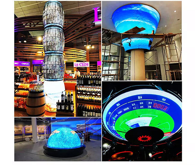 Indoor LED Display Screen P3 P2.5 P2 P1.86 Flexible LED Screen