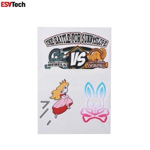 China Custom Silicone Heat Transfer Label Letters Sticker DIY Craft T-Shirt Garment Hat Bag wholesale
