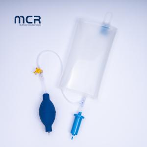 China Fluid Infusion Bag, Quick Infusion Transparent 500ml Pressure Infusion Bag with Pressure Gauge for ICU wholesale