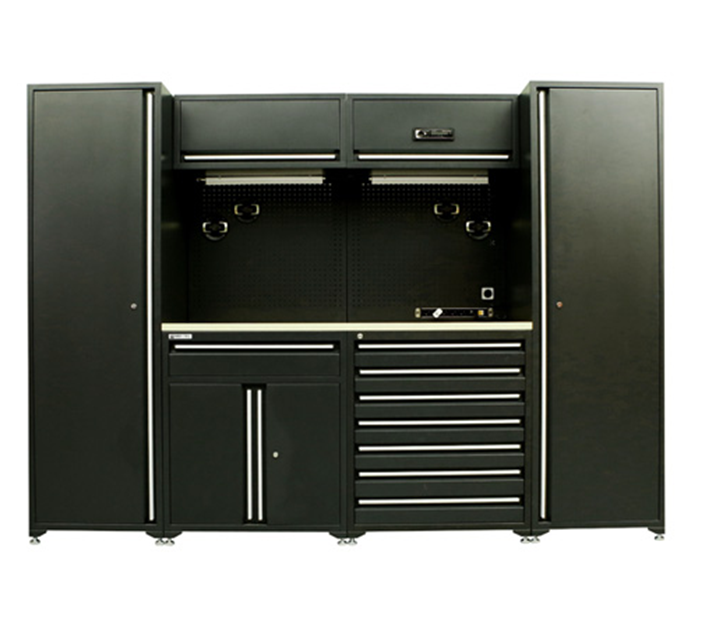 Garage Store Tools Silver 56" Heavy Duty Steel Rolling Tool Box Metal Garage Tool Cabinet