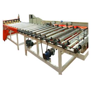 China Semi-automatic Wood Grain PVC Film Gypsum Board Lamination Machine wholesale