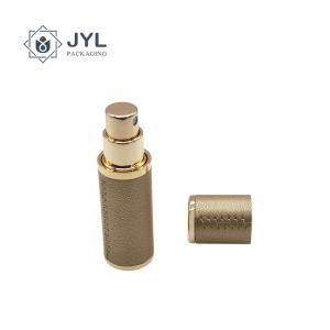 China Leather Purse Portable Perfume Spray Leakproof Ultralight Reusable wholesale