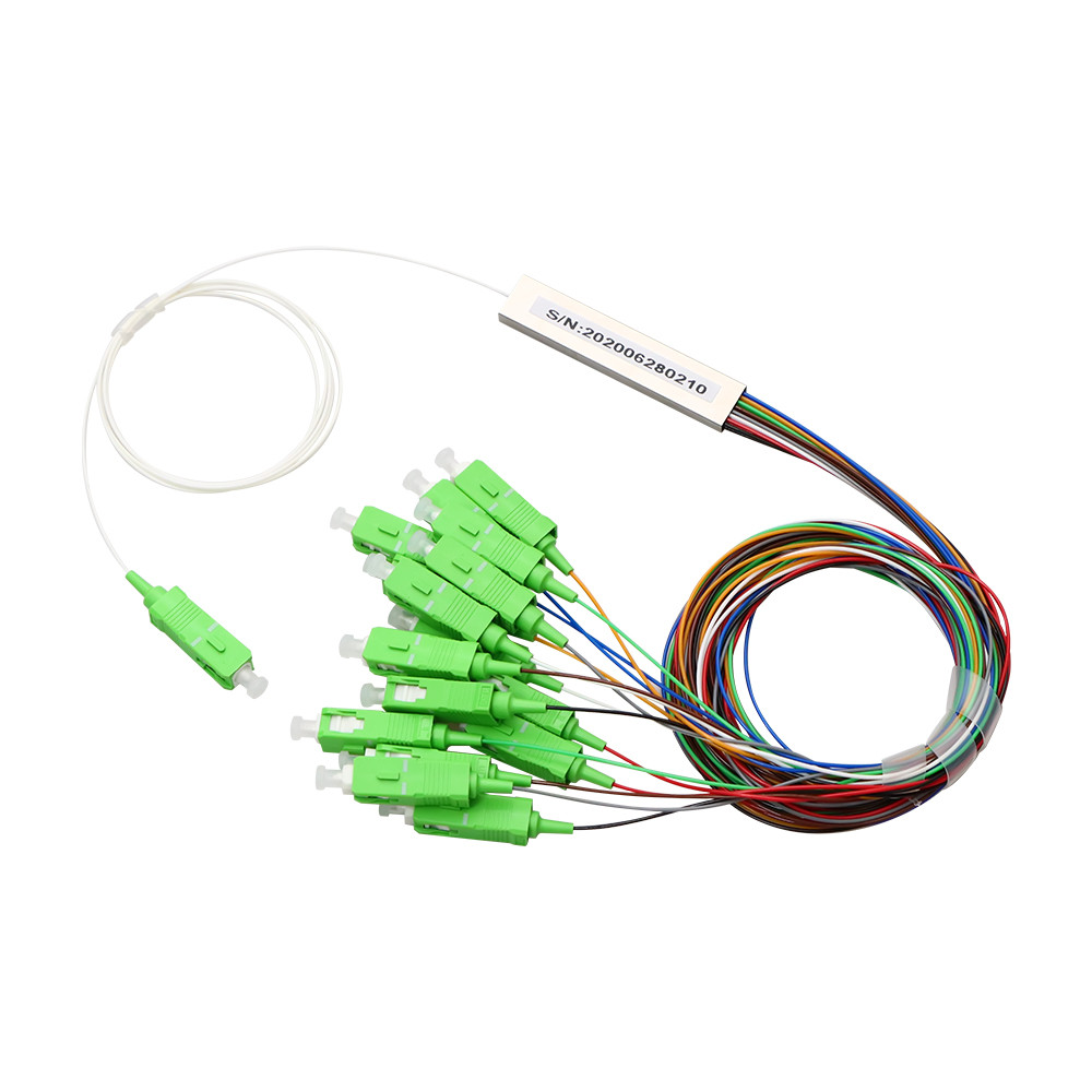G657A FTTH Fiber Optic Splitter SC Connector With 0.9mm Loose Tube