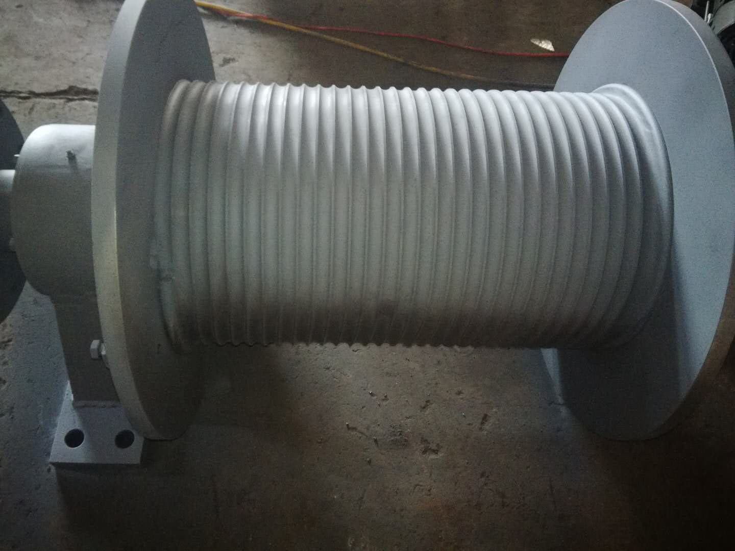 Marine Hydraulic Winch Drum Durable With Rope Groove Rope Inlet