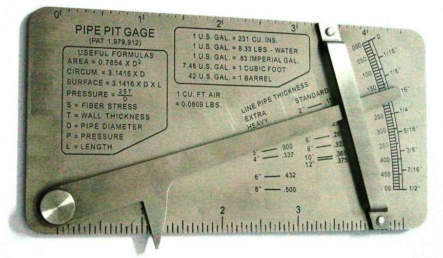 Pipe Pit Gage