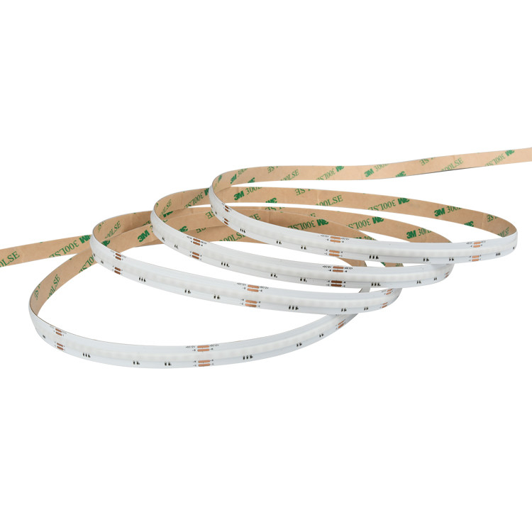 5m RGB COB LED Strip Light Flexible Seamless Color Blending and Saturation
