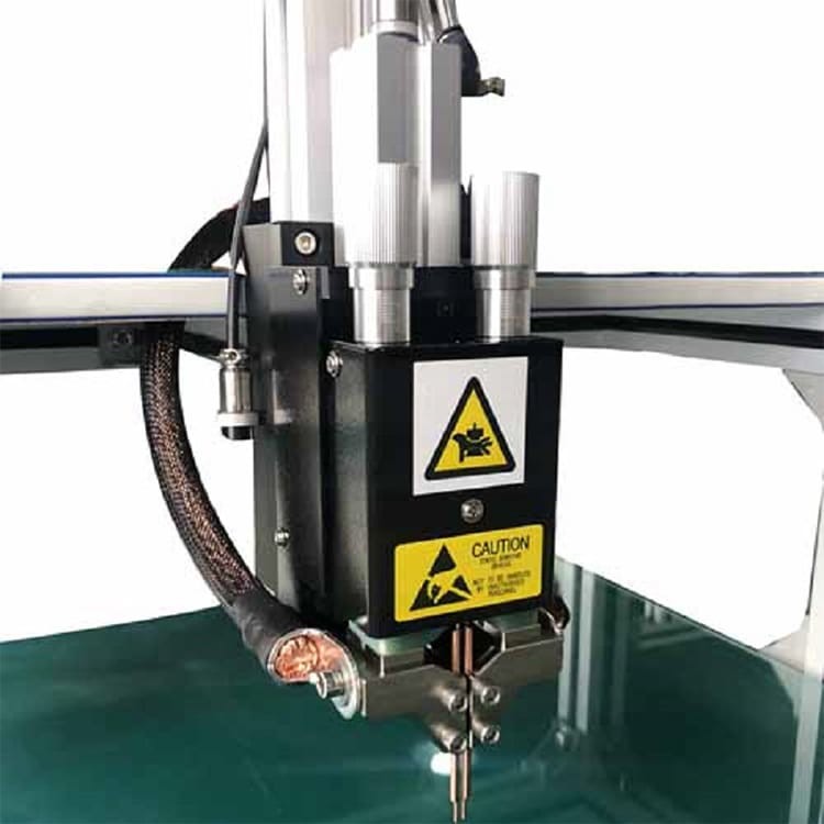 220V Manual Spot Welding Machine For Battery Lithium Cell DC Power Gantry