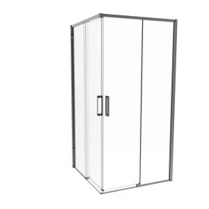 China Contemporary Square Shape Bathroom Shower Room ,doublle sliding door wholesale