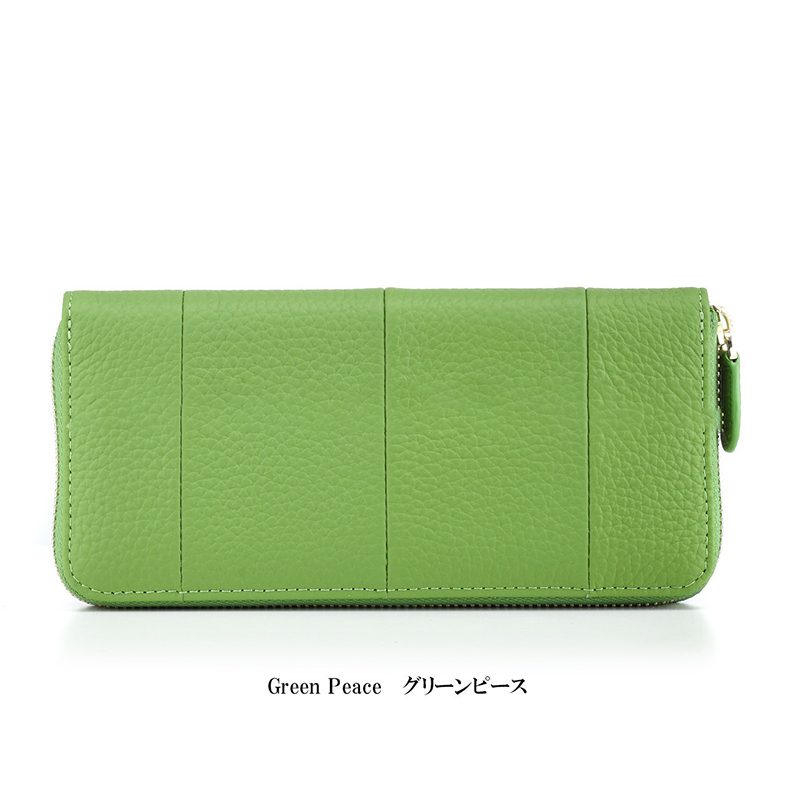 Long Wallet Length Lady Clutch Wallet with Large Capacity and Genuine Leather Material