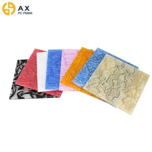 China Anti Aging Embossed 10mm Frosted Polycarbonate Sheet wholesale