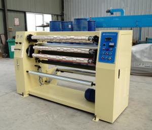 China Carton Tape Roll Slitting Machine with 1600mm Working Width wholesale