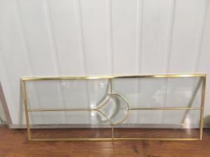 China Custom Tempered Beveled Glass Panels , Hollow Clear Beveled Glass Panels wholesale