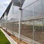 Tropical Area Cooling Ventilation Control System Sawtooth Roof Multispan Poly