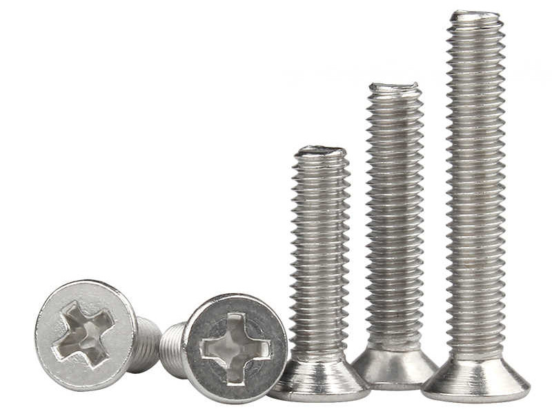 Customized Cross Recessed Screws M8 M10 Countersunk Flat Head Screws