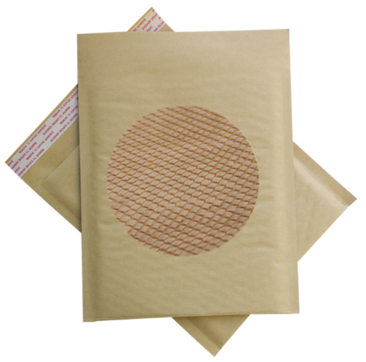 Postal Honeycomb Paper Padded Mailers Customized Envelope For Cushion Protection