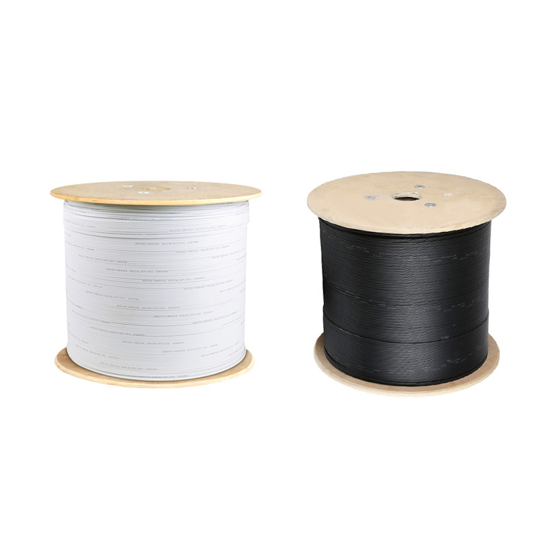 2 Core G.657A1 FTTH Drop Fiber Optic Cable GJXH Indoor Optical Fiber Cable