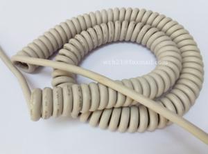 China UL20939 Automatic Equipment TPU Spiral Cable wholesale