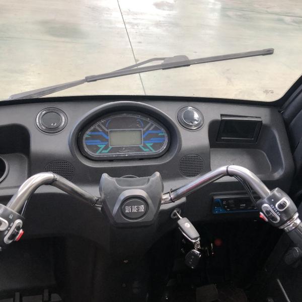 Solar Panel 270X120X170cm Electric Cargo Tricycle