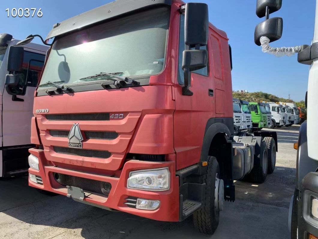 HOWO 375HP 371HP 6X410tires Tractor Truck Heavy Duty Trailer Head Tractor Trucks Price for Sale