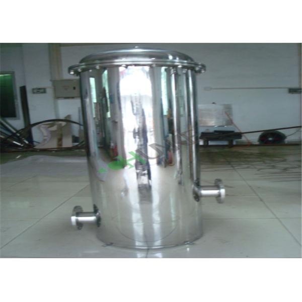 Water Treatment 304 SS Cartridge Filter Housing With Reasonable Structure