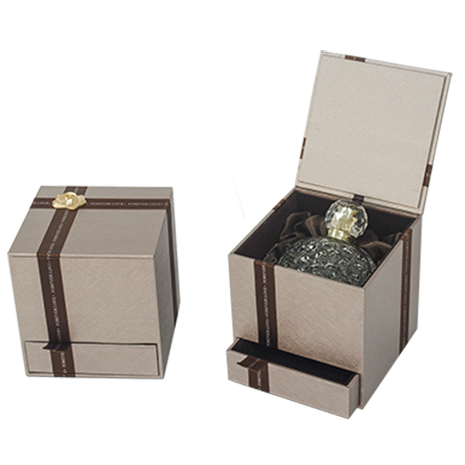 WP Perfume Gift Packing white art paper C2S Custmized Shape
