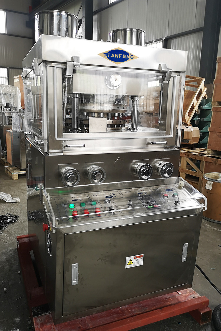 SS304 Rotary Type Pharmaceutical Laboratory Tablet Press