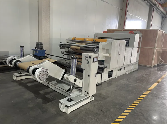 Cardboard Roll to Sheet Sheeter Paper Sheeting Cutting Machine for Easy Operation