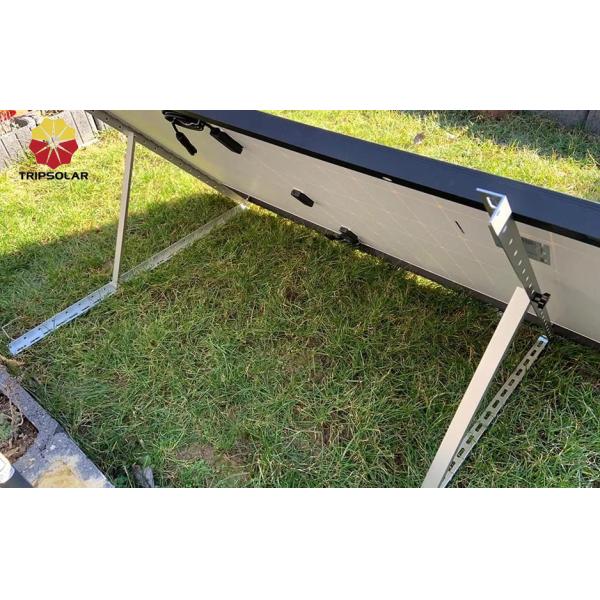 Aluminum Adjustable Triangle Racks for Flat Roof Solar Panel Energy Bracket Mounting