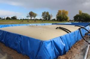 China Flexible PVC Inflatable Pool For Fish , Shrimp Collapsible Water Tank wholesale