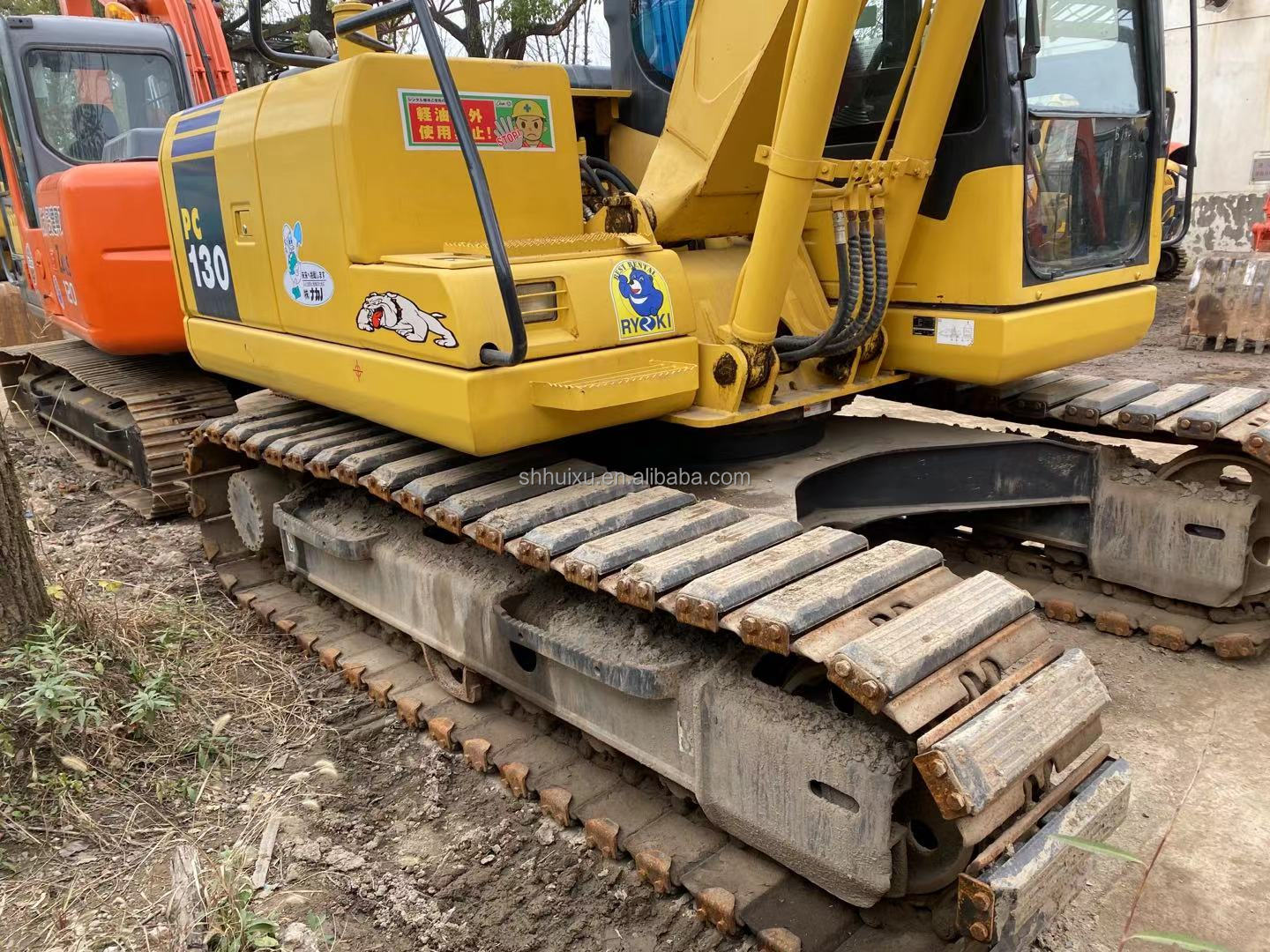 Komatsu Cheap crawler excavator PC130 used komatsu mini Second hand digging machine Komatsu Excavator